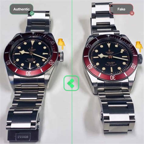 how to spot a fake tudor watch|tudor super clone.